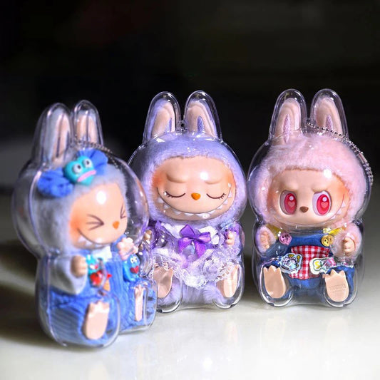Labubu Have a Seat Transparent Protective Case